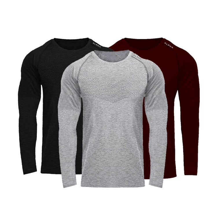 Long Sleeve Fitted Tee Shirts